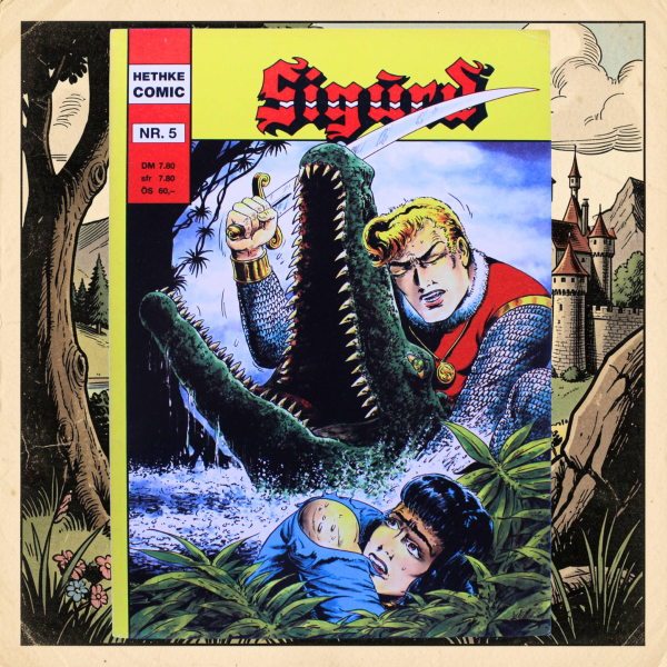 Sigurd Comic Album Nr. 5 Im Todeswald verirrt 1987 kaufen | Hethke Verlag | hoppla-stuff.de